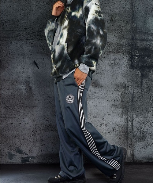 Burner（バーナー）の「【GROOVY STORE】SETUP対応　サイドライントラックパンツ（その他パンツ・メンズ・チャコールグレー/アイボリー・L/LL/M）」の7枚目の写真