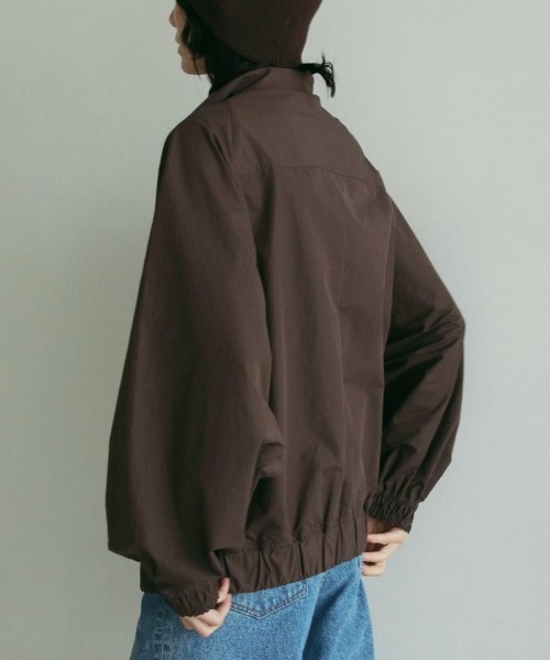 anuke アンヌーク Standcollar Zip Blouson 38 anuke アンヌーク Standcollar Zip Blouson 38 anuke アンヌーク