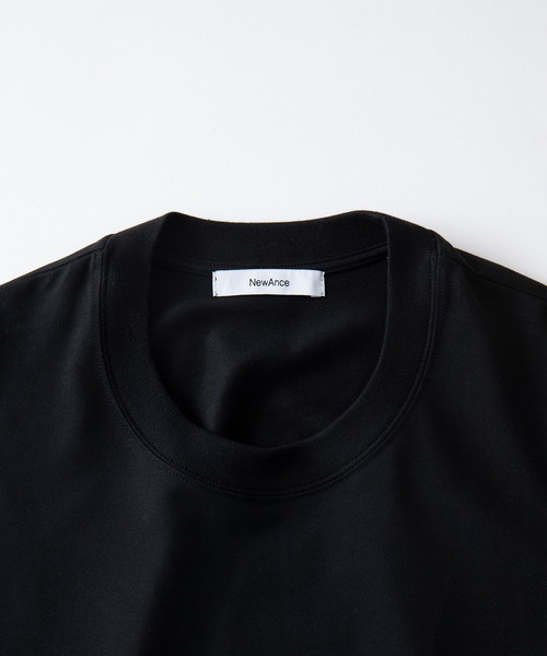 NewAnce(ニュアンス)の「【NewAnce】Crew Neck Tee / クルーネックTee(Tシャツ/カットソー・メンズ・ネイビー/ホワイト/ブラック・M/L)」の5枚目の写真
