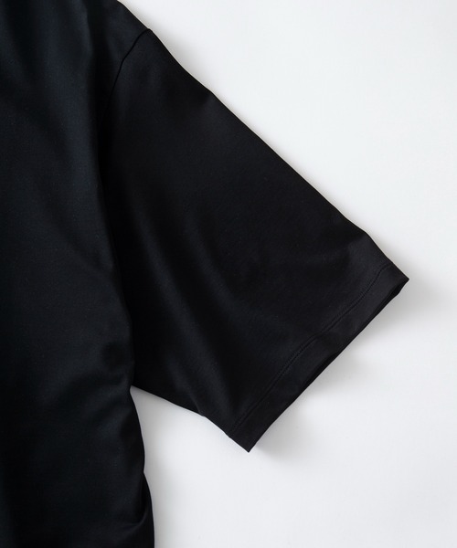 NewAnce(ニュアンス)の「【NewAnce】Crew Neck Tee / クルーネックTee(Tシャツ/カットソー・メンズ・ネイビー/ホワイト/ブラック・M/L)」の6枚目の写真