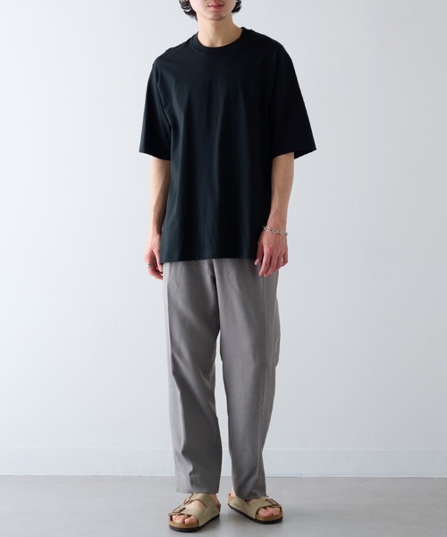 NewAnce(ニュアンス)の「【NewAnce】Crew Neck Tee / クルーネックTee(Tシャツ/カットソー・メンズ・ネイビー/ホワイト/ブラック・M/L)」の10枚目の写真