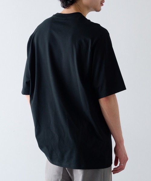 NewAnce(ニュアンス)の「【NewAnce】Crew Neck Tee / クルーネックTee(Tシャツ/カットソー・メンズ・ネイビー/ホワイト/ブラック・M/L)」の11枚目の写真
