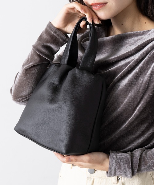 TIDEWAY（タイドウェイ）の「【TIDEWAY】PUF ELASTIC TOTE ※T3151（トートバッグ・レディース・ブラック/グレー/ブラウン・FREE）」の13枚目の写真