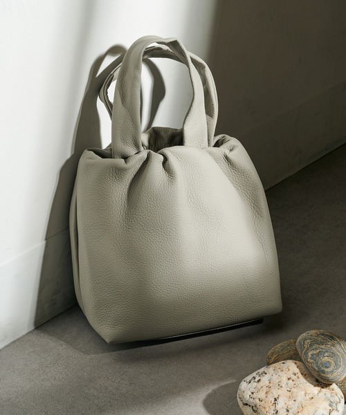 TIDEWAY（タイドウェイ）の「【TIDEWAY】PUF ELASTIC TOTE ※T3151（トートバッグ・レディース・ブラック/グレー/ブラウン・FREE）」の19枚目の写真