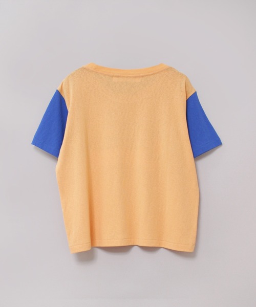 RNA（アールエヌエー）の「M2444 ＨＡＶＥ　Ａ　ＧＯＯＤ　ＭＥＤＩＡ　Ｔ（Tシャツ/カットソー・レディース・ブルー系その他/オレンジ系その他/ホワイト×グレー・MEDIUM）」の10枚目の写真