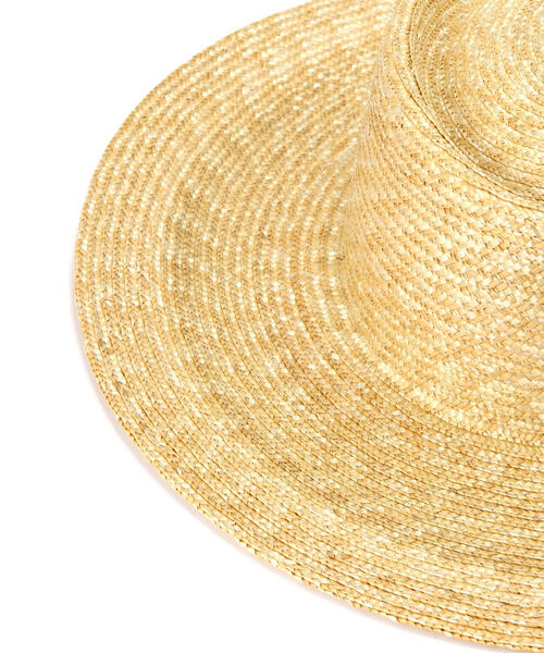 Odds（オッズ）の「ODDS/オッズ　MUGI PORKPIE HAT　ハット　カンカン帽（ハット・レディース・ブラック/ナチュラル・F）」の10枚目の写真