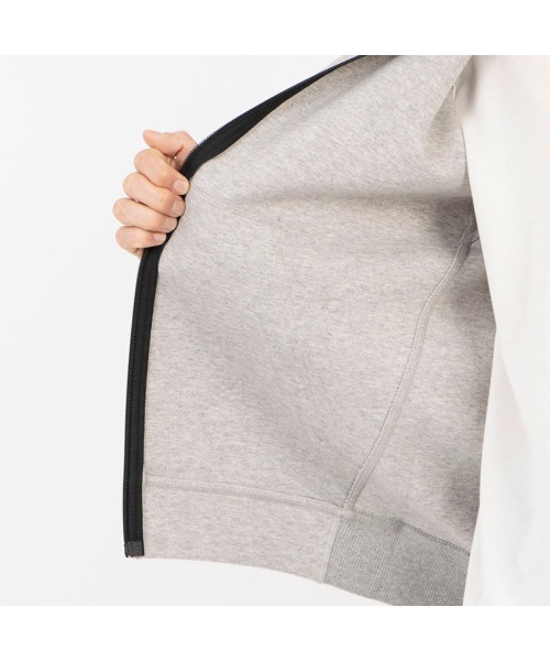 Reebok(リーボック)の「アスリート フルジップ / ATHLETE FULL ZIP(パーカー・メンズ・グレー・MEDIUM/LARGE/SMALL/XX-LARGE/X-LARGE)」の5枚目の写真