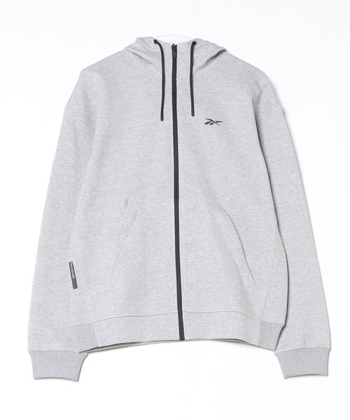 Reebok(リーボック)の「アスリート フルジップ / ATHLETE FULL ZIP(パーカー・メンズ・グレー・MEDIUM/LARGE/SMALL/XX-LARGE/X-LARGE)」の8枚目の写真