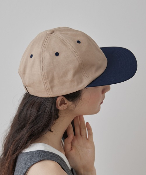 Unblend】バイカラー フラットキャップ MONO-MART LADY'S│MONO