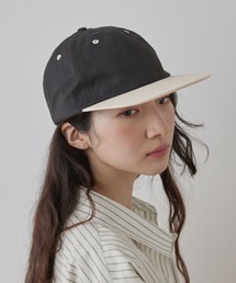 Unblend（アンブレンド）の「【Unblend】バイカラー フラットキャップ（キャップ）」