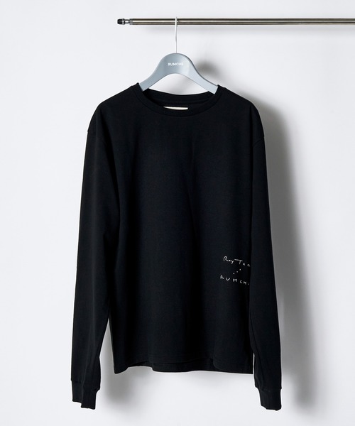 RUMCHE（ラムシェ）の「"Roy Taro" Art Print Long Sleeve T-shirt / "Roy taro"アートプリントロングスリーブTシャツ（Tシャツ/カットソー・レディース・ホワイト/ブラック/サックスブルー・FREE）」の6枚目の写真