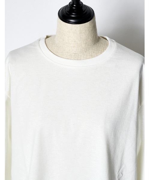 RUMCHE（ラムシェ）の「"Roy Taro" Art Print Long Sleeve T-shirt / "Roy taro"アートプリントロングスリーブTシャツ（Tシャツ/カットソー・レディース・ホワイト/ブラック/サックスブルー・FREE）」の19枚目の写真