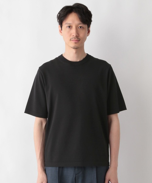 GLOBAL WORK（グローバルワーク）の「アンチピリングハイゲージニット/クルー/半袖/287539（ニット/セーター・メンズ・ブラック/ライトグレー/ダークブラウン/ネイビー・SMALL/X-LARGE/LARGE/MEDIUM）」の22枚目の写真