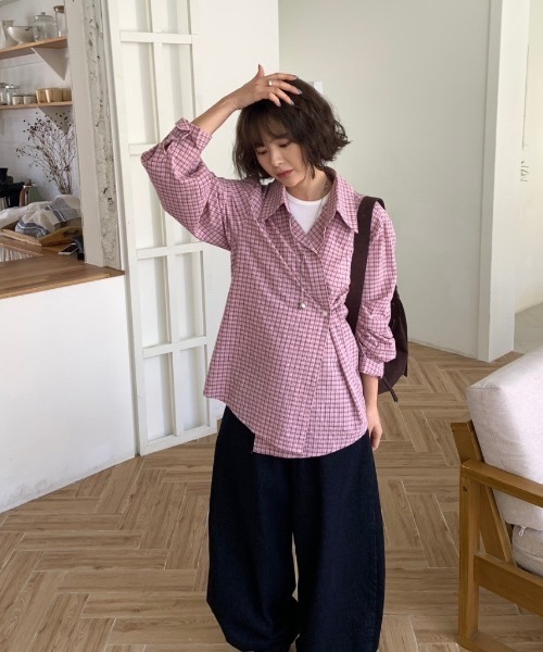 almo（アルモ）の「【LAMPOON】ヒップ刺繍バルーンデニムパンツ（デニムパンツ・レディース・ブラック・SMALL/MEDIUM/LARGE）」の2枚目の写真