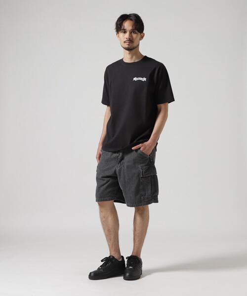 AVIREX(アヴィレックス)の「《直営店限定》DENIM EASY CARGO SHORTS / デニム イージーカーゴショーツ / AVIREX / アヴィレックス(その他パンツ・メンズ・その他35/ブラック・L/XL/2XL/M)」の8枚目の写真