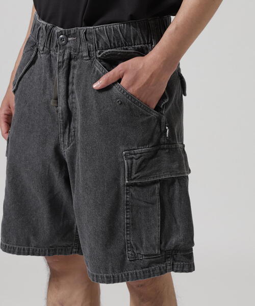 AVIREX(アヴィレックス)の「《直営店限定》DENIM EASY CARGO SHORTS / デニム イージーカーゴショーツ / AVIREX / アヴィレックス(その他パンツ・メンズ・その他35/ブラック・L/XL/2XL/M)」の12枚目の写真