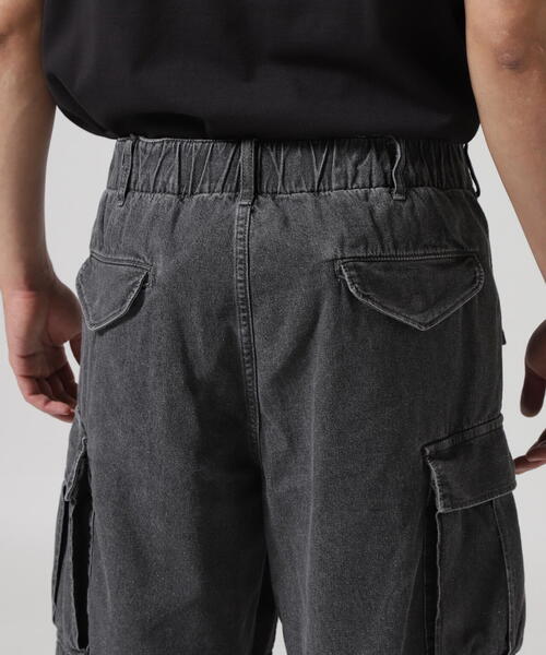 AVIREX(アヴィレックス)の「《直営店限定》DENIM EASY CARGO SHORTS / デニム イージーカーゴショーツ / AVIREX / アヴィレックス(その他パンツ・メンズ・その他35/ブラック・L/XL/2XL/M)」の13枚目の写真
