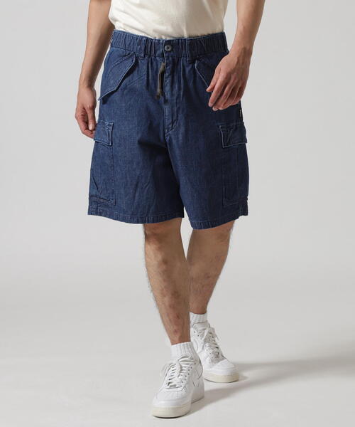 AVIREX(アヴィレックス)の「《直営店限定》DENIM EASY CARGO SHORTS / デニム イージーカーゴショーツ / AVIREX / アヴィレックス(その他パンツ・メンズ・その他35/ブラック・L/XL/2XL/M)」の21枚目の写真