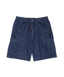 《直営店限定》DENIM EASY CARGO SHORTS / デニム イージーカーゴショーツ / AVIREX / アヴィレックス