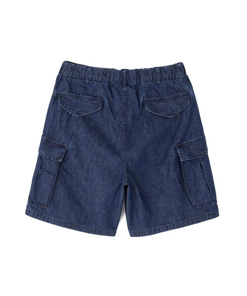 AVIREX(アヴィレックス)の「《直営店限定》DENIM EASY CARGO SHORTS / デニム イージーカーゴショーツ / AVIREX / アヴィレックス(その他パンツ・メンズ・その他35/ブラック・L/XL/2XL/M)」の4枚目の写真