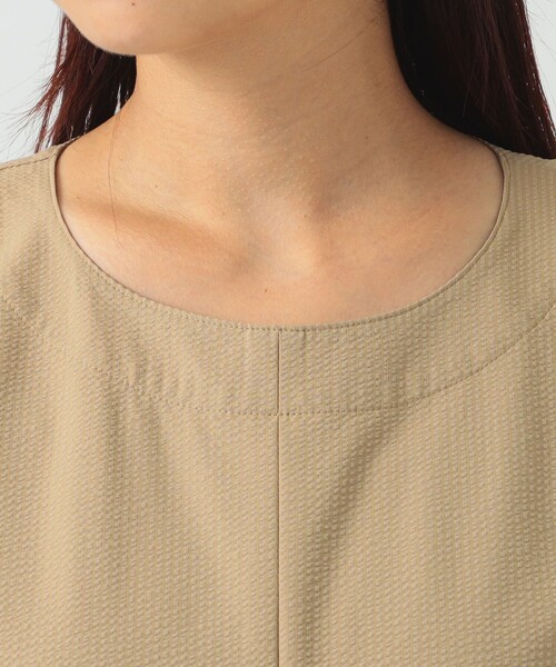 B:MING by BEAMS(ビーミングバイビームス)の「撥水 タック ワンピース(S~L)(ワンピース・レディース・ブラック/ブラウン系その他・SMALL/MEDIUM/LARGE)」の8枚目の写真