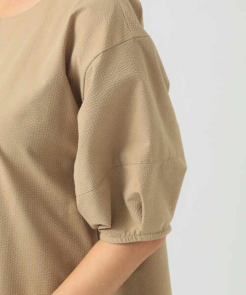 B:MING by BEAMS(ビーミングバイビームス)の「撥水 タック ワンピース(S~L)(ワンピース・レディース・ブラック/ブラウン系その他・SMALL/MEDIUM/LARGE)」の9枚目の写真