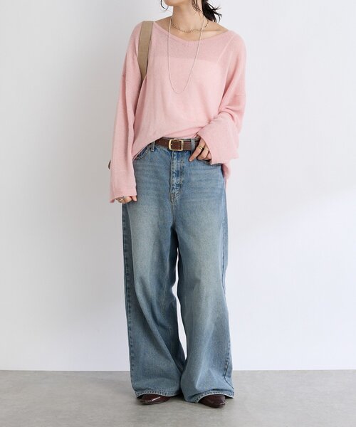 RIVE DROITE（リヴドロワ）の「【コーデが華やぐ】ヘマタイトロングネックレス（ネックレス・レディース・シルバー・FREE）」の6枚目の写真