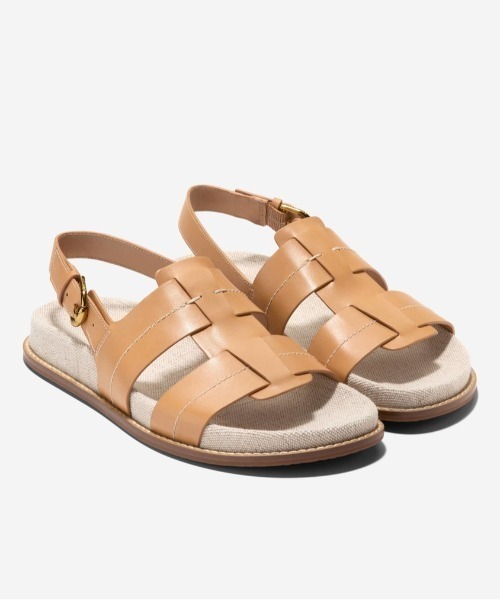 COLE HAAN マーリー フィッシャーマン フットベッド サンダル 白 マーリー フィッシャーマン フットベッド サンダル womens 15000
