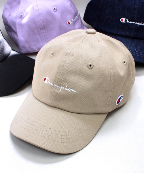 Champion（チャンピオン）の「【Champion】チャンピオン Kids キッズ ベーシックキャップ（キャップ・キッズ・ミント/ブラック/ライトブルー/サーモンピンク/オフホワイト/ベージュ/ネイビー/ライトインディゴブルー/ラベンダー/ダークインディゴブルー・FREE）」の4枚目の写真