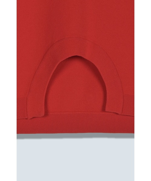 OMMO(オーエムエムオー)の「CIRCLE CUT BLOCKING KT TOP(ニット/セーター・レディース・レッド/ブラック/カーキ/ブルー/ブラック系その他・FREE)」の17枚目の写真