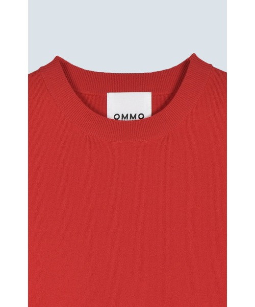 OMMO(オーエムエムオー)の「CIRCLE CUT BLOCKING KT TOP(ニット/セーター・レディース・レッド/ブラック/カーキ/ブルー/ブラック系その他・FREE)」の16枚目の写真