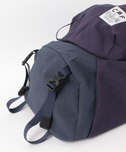 CMF OUTDOOR GARMENT(シーエムエフアウトドアガーメント)の「CMF OUTDOOR GARMENT/シーエムエフ アウトドアガーメント WEEKENDERZ SMOOTH NYLON(バックパック/リュック・メンズ・ネイビー/ブラック・F)」の8枚目の写真