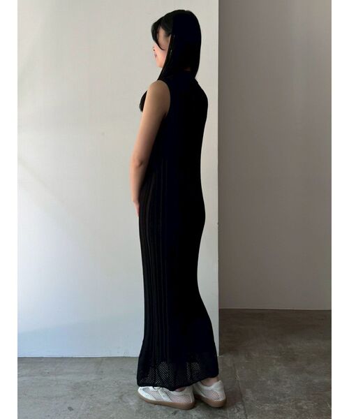 LAGUNAMOON（ラグナムーン）の「シャツカラーメランジニットワンピース（ワンピース・レディース・オレンジ/ミント/ブラック・SMALL/MEDIUM）」の16枚目の写真