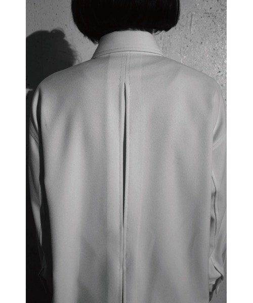 LOVE POMME POMME(ラブポムポム)の「Off-white Button Shirt Jacket(その他アウター・レディース・ホワイト・FREE)」の8枚目の写真