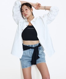 NIKE（ナイキ）の「ナイキ スポーツウェア ウィメンズ デニム ショート