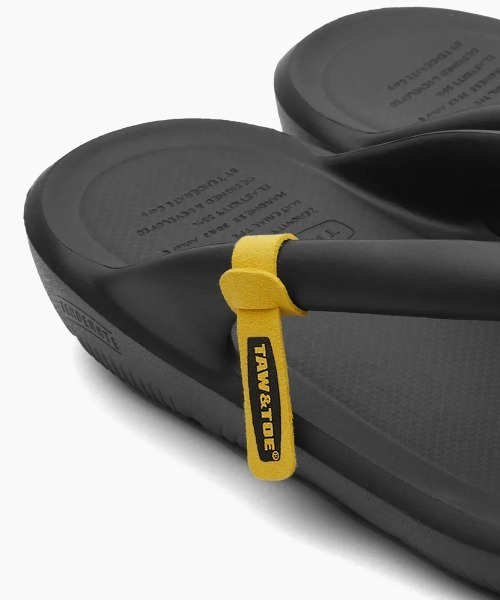 TAW&TOE(トーアンドトー)の「TAW&TOE/トーアンドトー/ZEROVITY Flip Flop OG サンダル(サンダル・メンズ・ホワイト系2/ブラック・M/2XL/L/XL)」の14枚目の写真