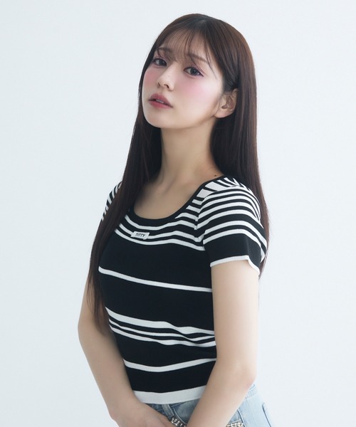 Krazy Dotty style⑦ オリジナル シュガーラインティー（Tシャツ/カットソー）｜TITTY&CO.（ティ