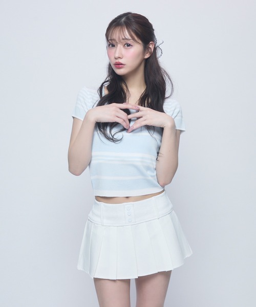 シュガーラインティー（Tシャツ/カットソー）｜TITTY&CO.（ティティー