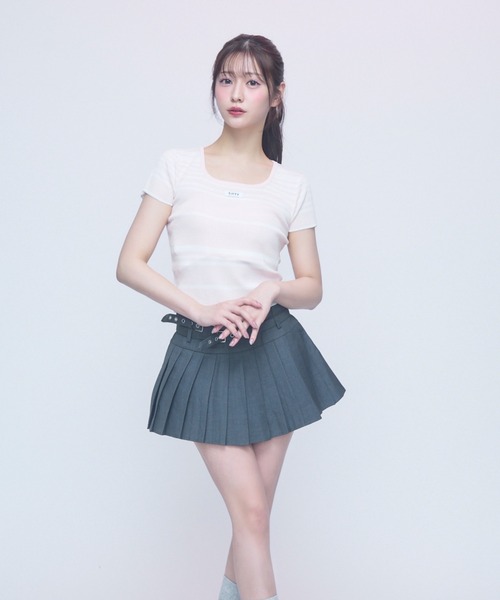 小物 Lin Lin シュガーラインティー（Tシャツ/カットソー）｜TITTY&CO.（ティ