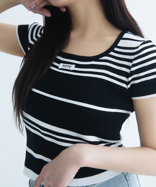 Krazy Dotty style⑦ オリジナル シュガーラインティー（Tシャツ/カットソー）｜TITTY&CO.（ティ