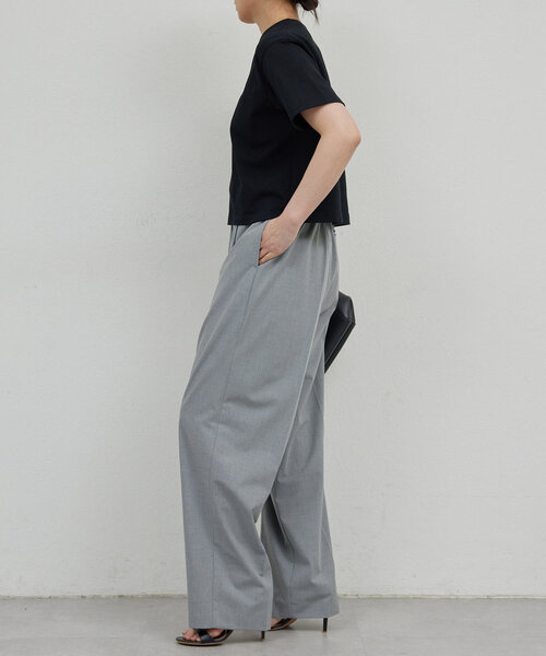 GALLARDAGALANTE（ガリャルダガランテ）の「クロップドTシャツ（Tシャツ/カットソー・レディース・ブラック/ホワイト・FREE）」の9枚目の写真