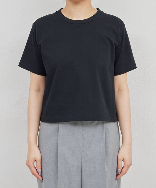 GALLARDAGALANTE ブラック長袖Tシャツ＊美品＊タグ付き ガリャルダガランテ GALLARDAGALANTE クロップドT （black