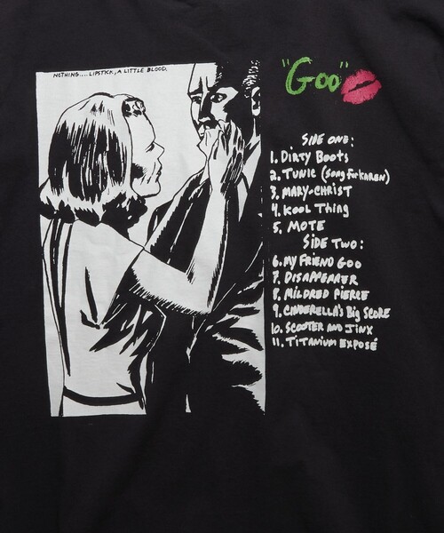 クリープハイプ Tシャツ Lサイズ sonic youth goo パロディ クリープハイプ Tシャツ Lサイズ sonic youth goo パロディ