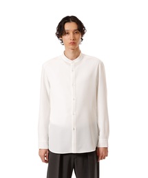 ATTACHMENT | PE コンパクトツイル バンドカラー ドレスシャツ / PE COMPACT TWILL BAND COLLAR DRESS SHIRT(シャツ/ブラウス)