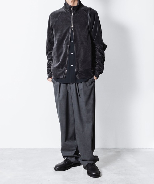 ATTACHMENT(アタッチメント)の「PE コンパクトツイル バンドカラー ドレスシャツ / PE COMPACT TWILL BAND COLLAR DRESS SHIRT(シャツ/ブラウス・メンズ・グレー系/ブラック/ネイビー/ホワイト・3/2/1)」の15枚目の写真