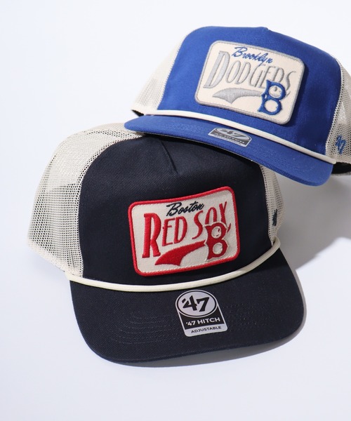 '47(フォーティーセブン)の「MLB公認 ’47BRAND PHILLIESS COOPERSTOWN EMMETT HITCH メッシュキャップ(キャップ・メンズ・ロイヤルブルー/ネイビー/レッド/ネイビー系・FREE)」の3枚目の写真