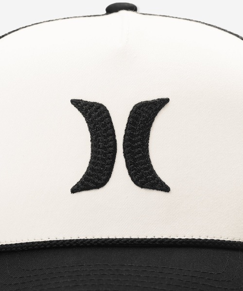 Hurley （ハーレー）の「Huerley/ハーレー キャップ HIGH ICON TRUCKER CAP MCHW251076（キャップ・メンズ・ブラック×ホワイト・FREE）」の5枚目の写真