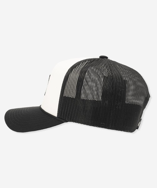 Hurley （ハーレー）の「Huerley/ハーレー キャップ HIGH ICON TRUCKER CAP MCHW251076（キャップ・メンズ・ブラック×ホワイト・FREE）」の4枚目の写真