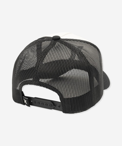 Hurley （ハーレー）の「Huerley/ハーレー キャップ HIGH ICON TRUCKER CAP MCHW251076（キャップ・メンズ・ブラック×ホワイト・FREE）」の3枚目の写真