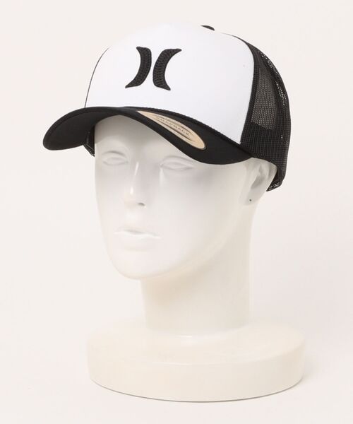 Hurley （ハーレー）の「Huerley/ハーレー キャップ HIGH ICON TRUCKER CAP MCHW251076（キャップ・メンズ・ブラック×ホワイト・FREE）」の6枚目の写真